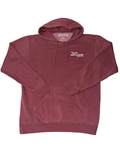 Mayflower Beach Club Signature Hoodie | Vintage Maroon