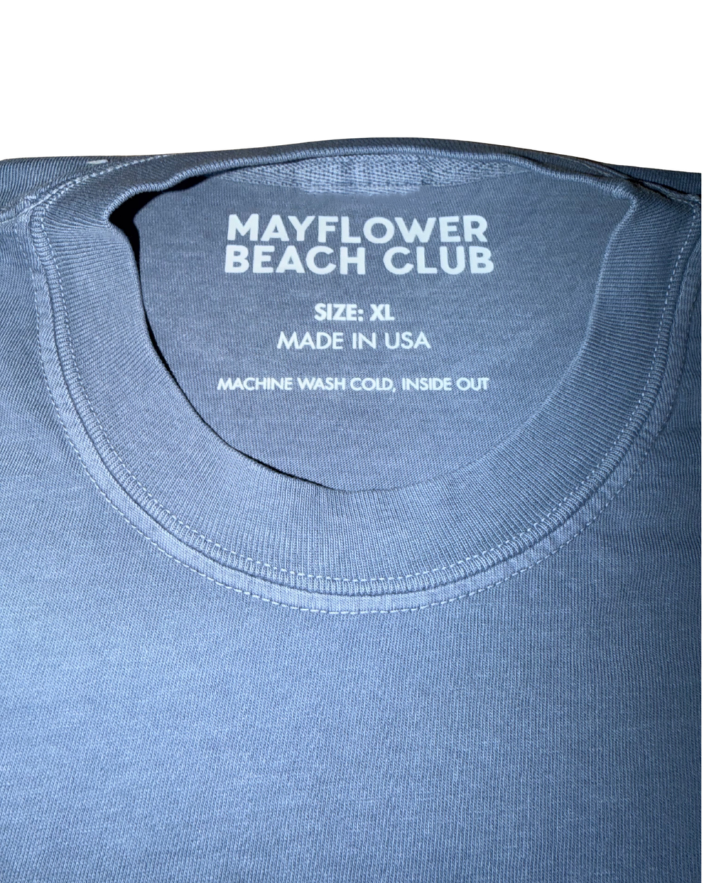 Mayflower Beach Club - Signature Tee | Vintage Seafoam