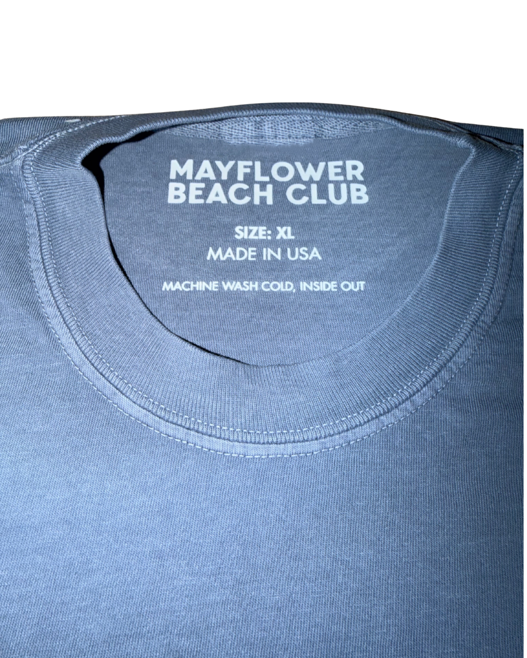 Mayflower Beach Club - Signature Tee | Vintage Seafoam