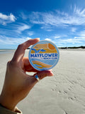 Mayflower Beach Club Signature Logo Sticker | 3"