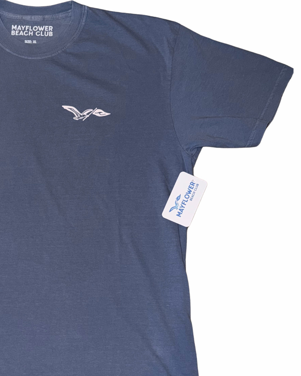 Mayflower Beach Club - Signature Tee | Vintage Seafoam